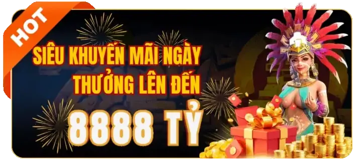 Tiền thưởng nạp lại hàng ngày cho game Nổ Hũ K888