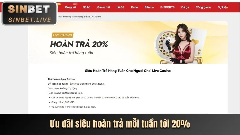 Chương trình VIP K888 với đặc quyền riêng